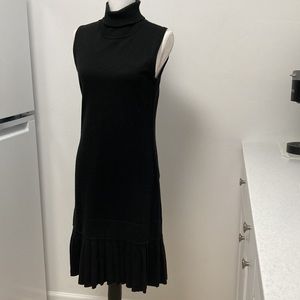 Calvin Klein Sleeveless Turtleneck Sweater Dress